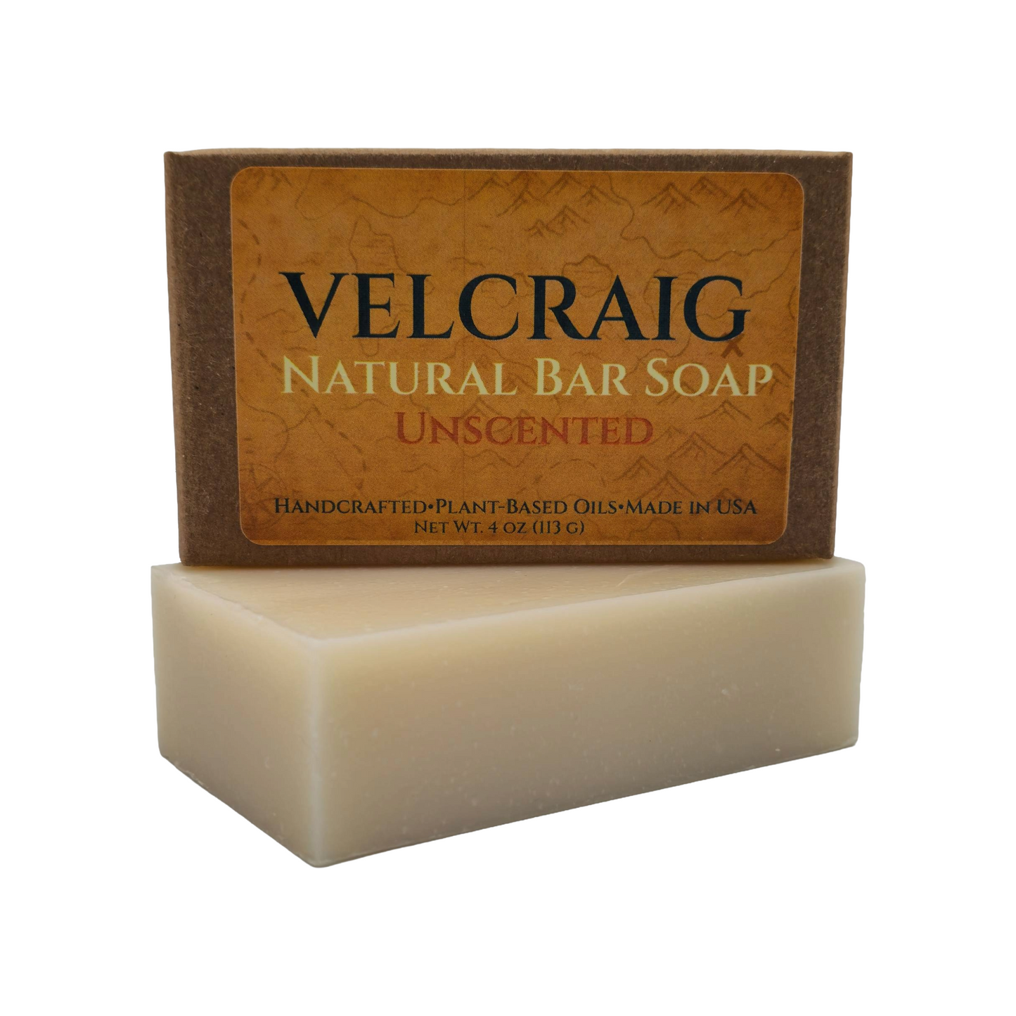 Velcraig Natural Bar Soap, 4 oz