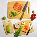 Totally Bamboo - 3-Piece Bamboo Cutting Board Set