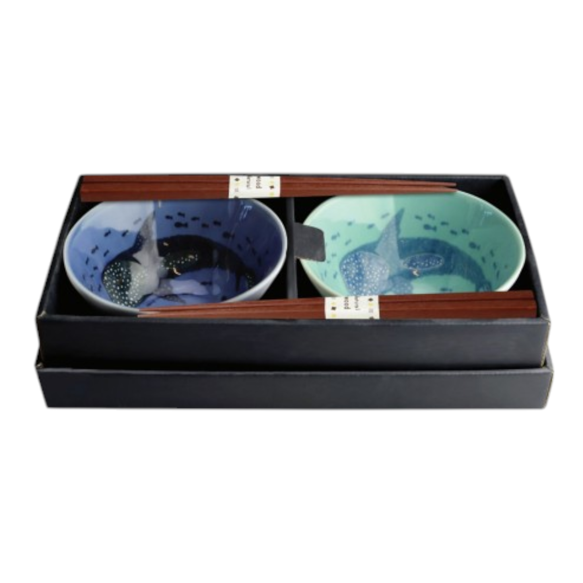 Urban Tokyo - 2 Piece Tayo 5"D Bowl Gift Set Jimbe Whale Shark