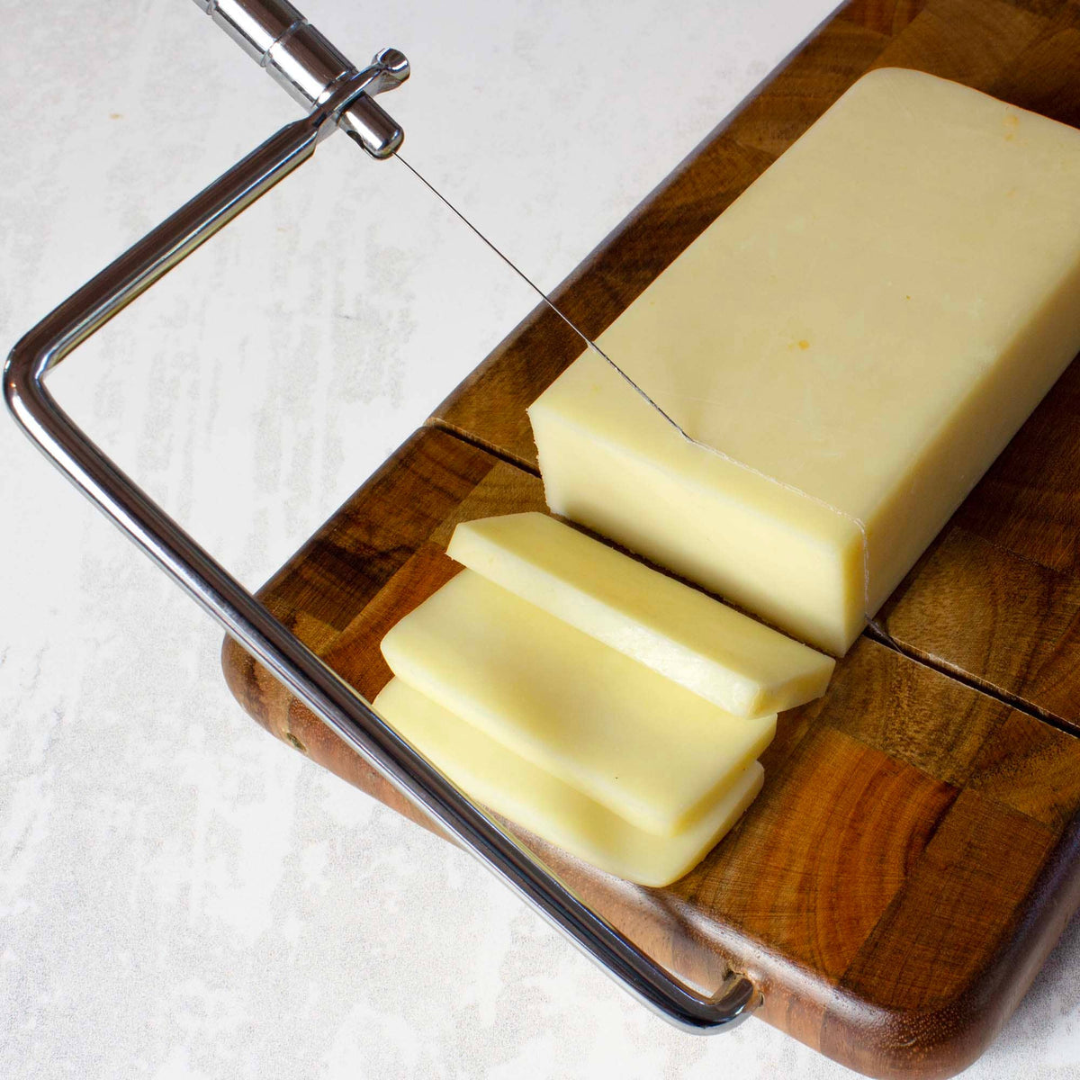 Totally Bamboo - Rock & Branch® Acacia Charcuterie Board with Cheese Slicer