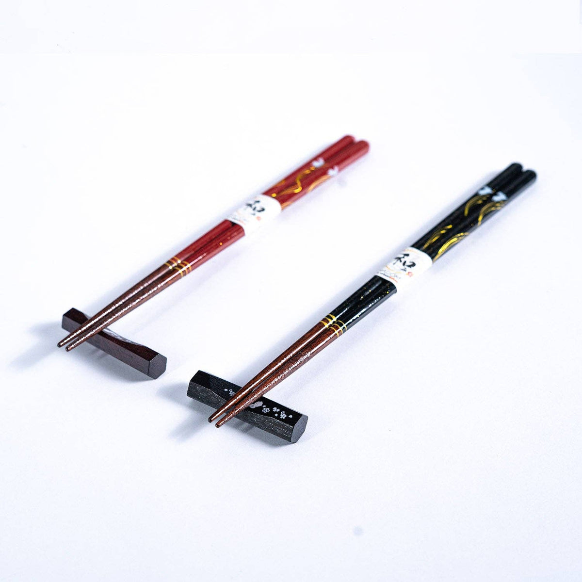 Urban Tokyo - Moon Rabbit 2 Pair Chopsticks and Chopsticks Rests Gift Set