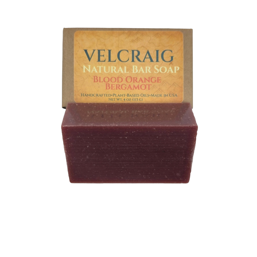 Blood Orange Bergamot Natural Bar Soap — 4 oz