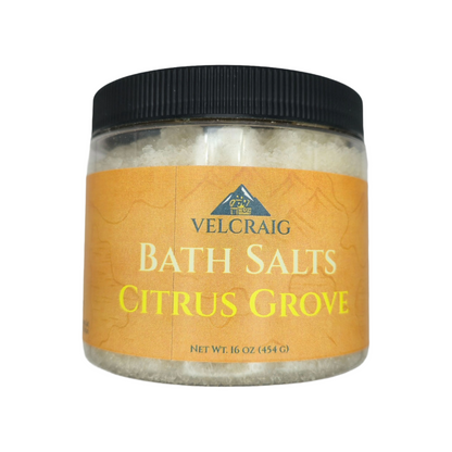 Velcraig Scented Bath Salts, 16 oz