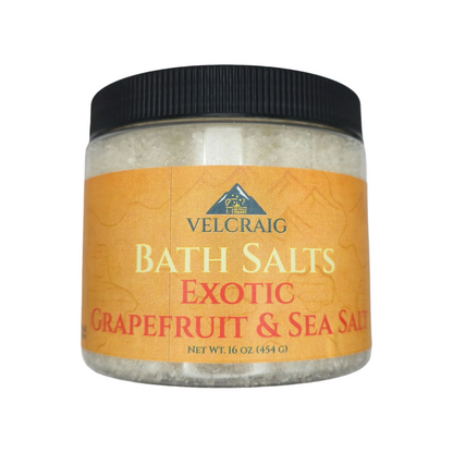 Velcraig Scented Bath Salts, 16 oz