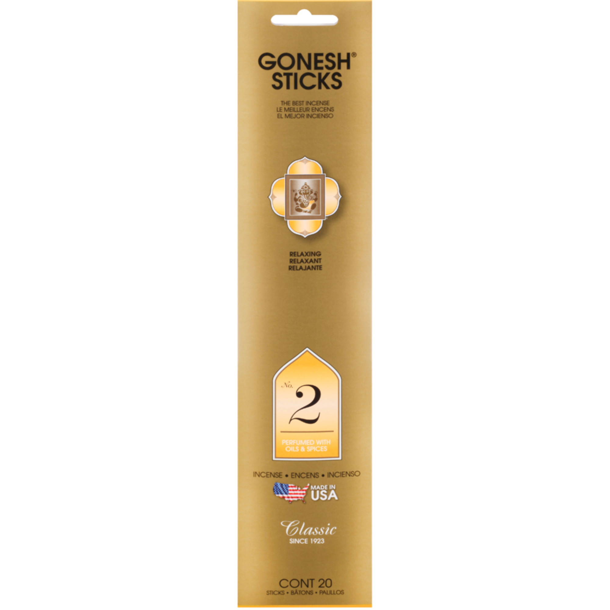 Gonesh Classic Incense Sticks