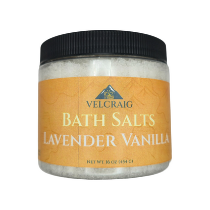 Velcraig Scented Bath Salts, 16 oz
