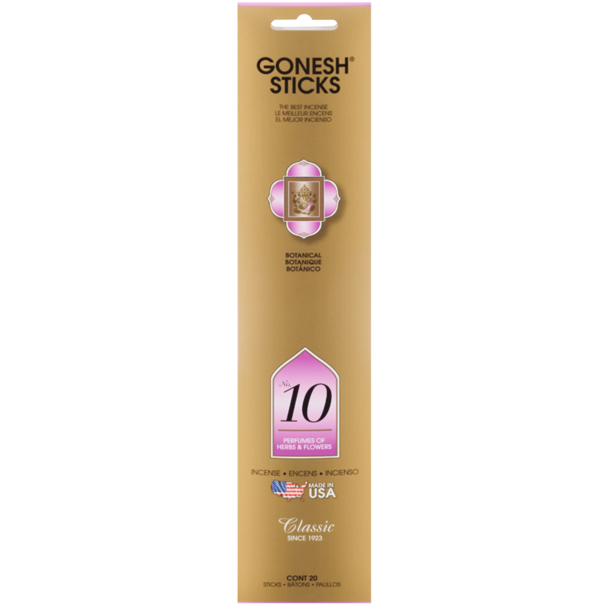 Gonesh Classic Incense Sticks