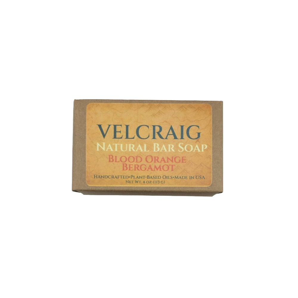 Blood Orange Bergamot Natural Bar Soap — 4 oz