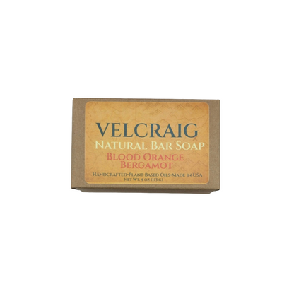 Blood Orange Bergamot Natural Bar Soap — 4 oz