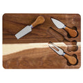 Totally Bamboo - TB Home Acacia Wood Cheese Board Set for Charcuterie