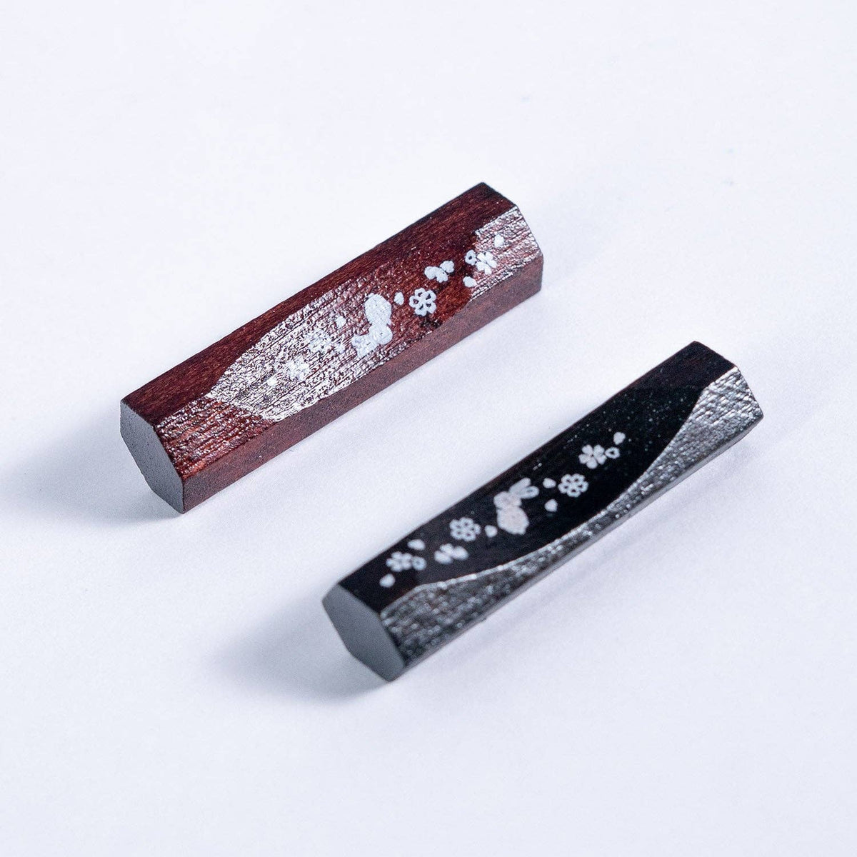 Urban Tokyo - Moon Rabbit 2 Pair Chopsticks and Chopsticks Rests Gift Set