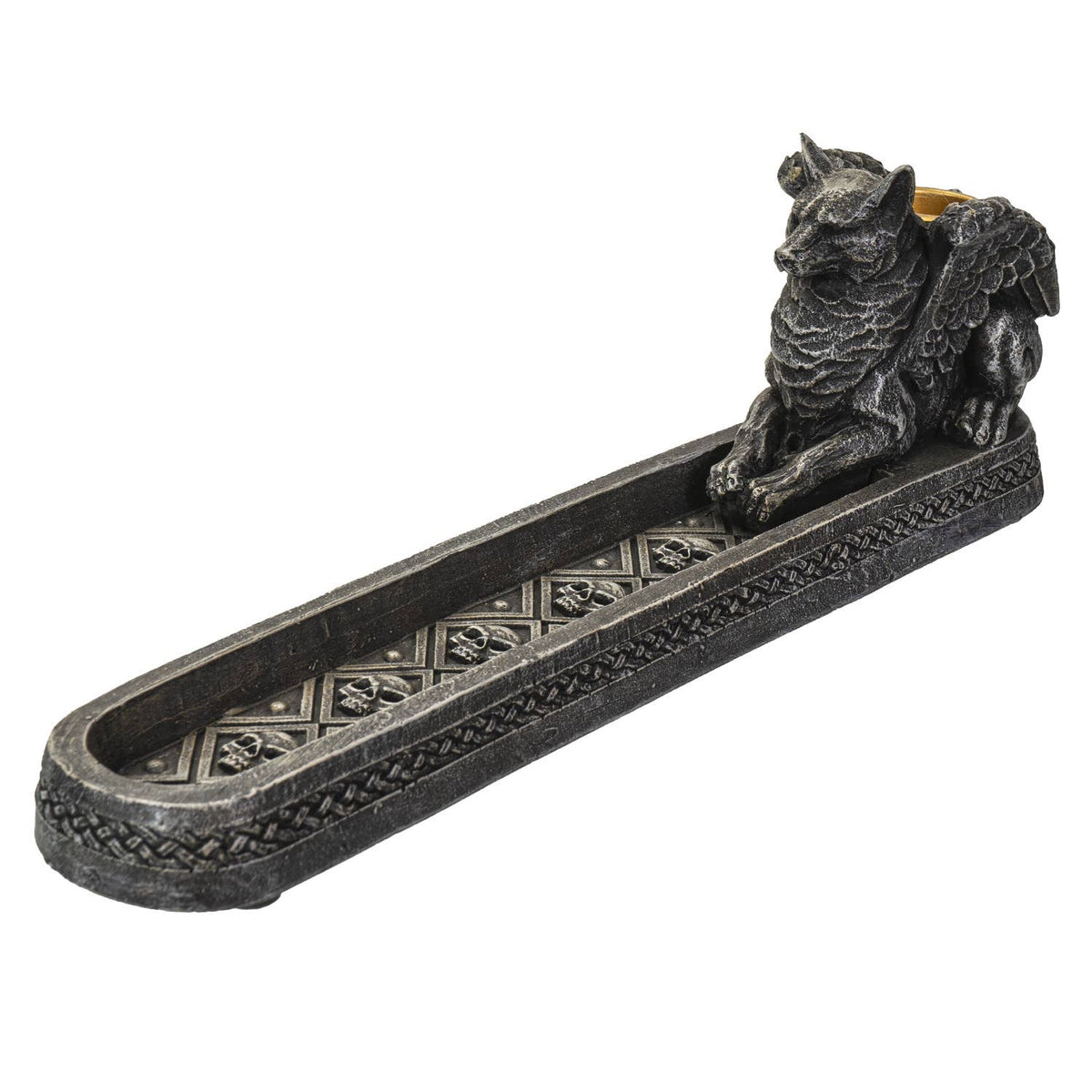 Pacific Trading - Winged Wolf Incense Burner