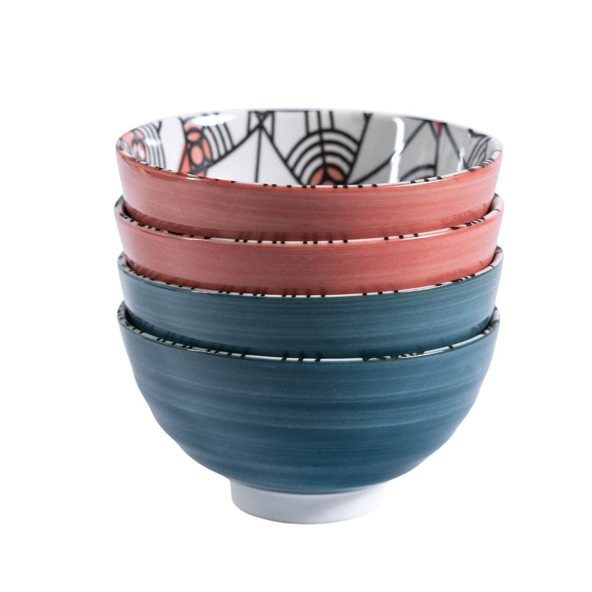 Pacific Trading - Frank Lloyd Wright April Showers Small Bowl Set