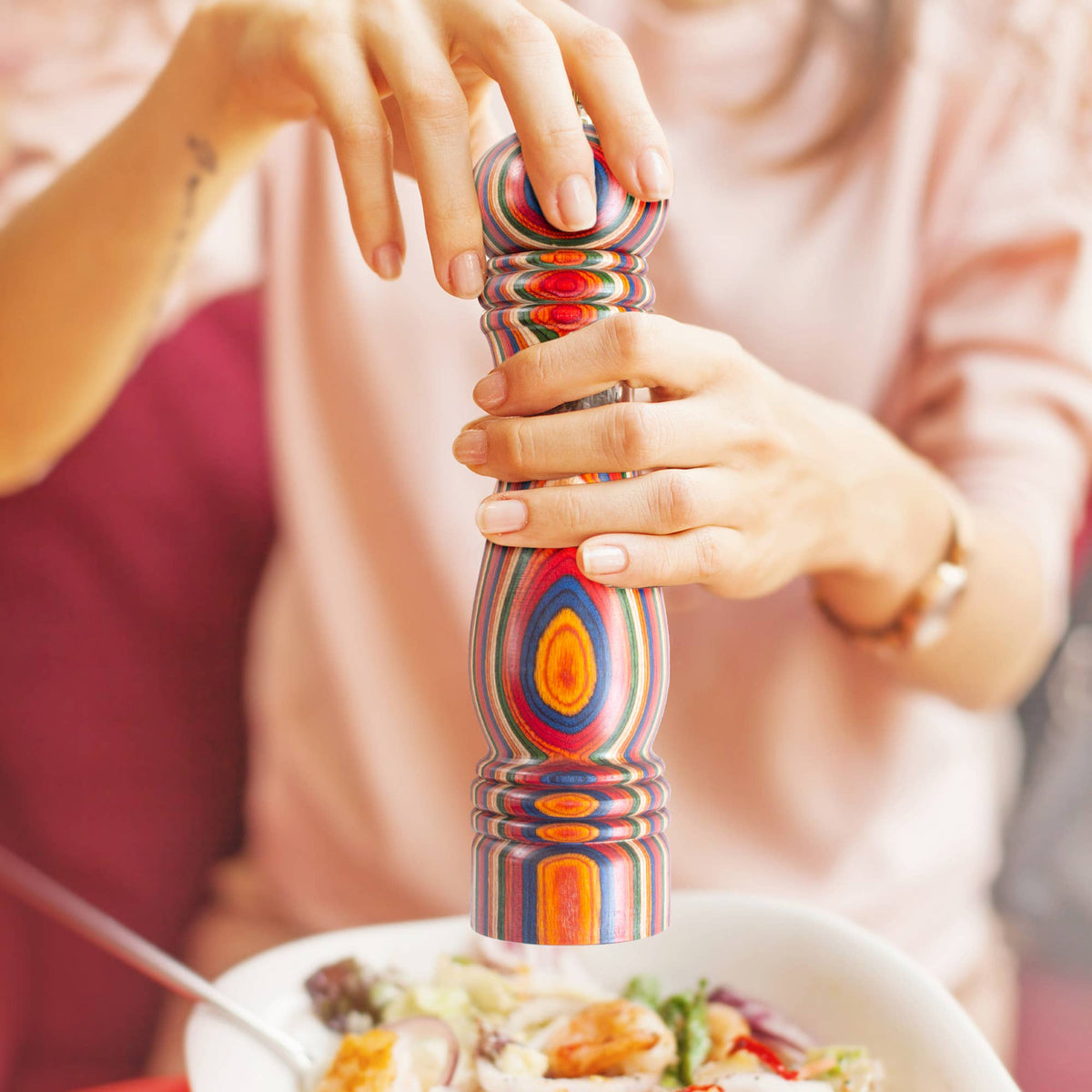 Totally Bamboo - Baltique Marrakesh Pepper Grinder with Adjustable Mill