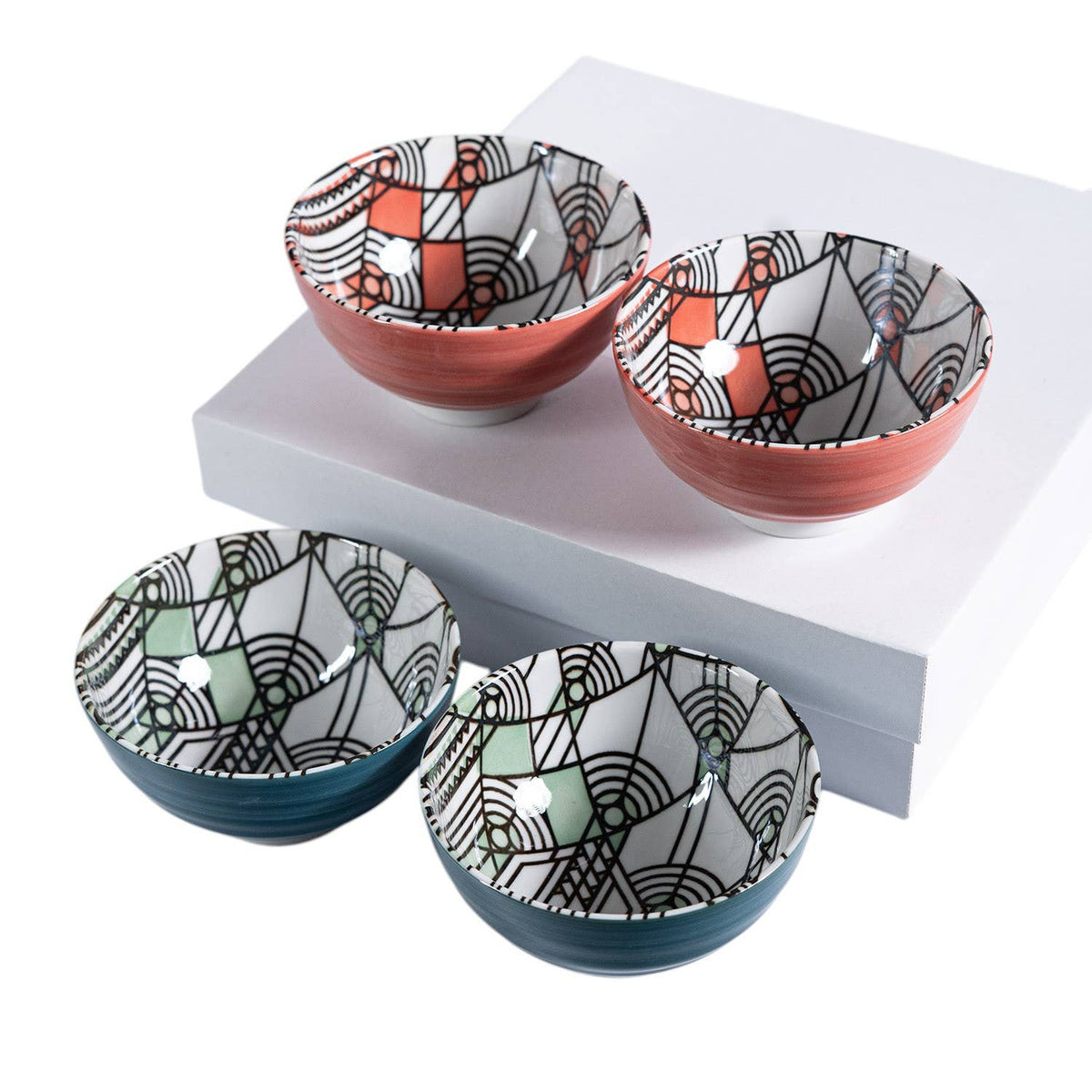Pacific Trading - Frank Lloyd Wright April Showers Small Bowl Set