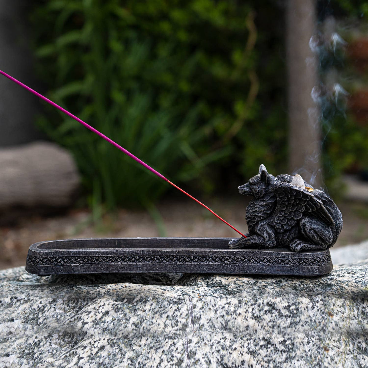 Pacific Trading - Winged Wolf Incense Burner