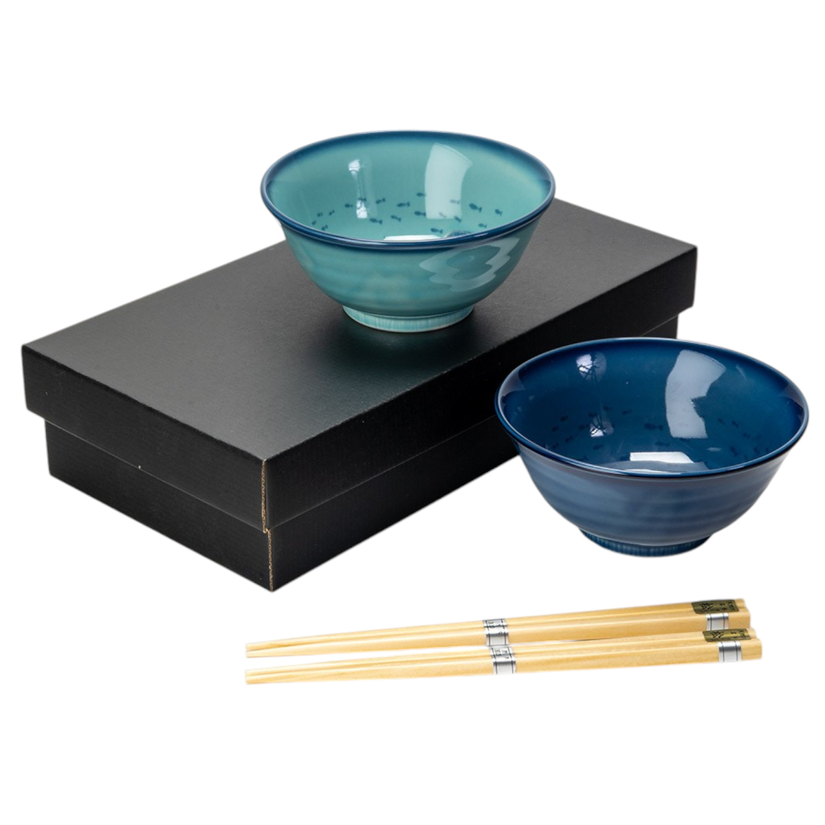 Urban Tokyo - 2 Piece Tayo 5"D Bowl Gift Set Jimbe Whale Shark