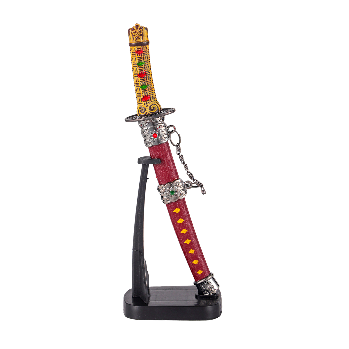 Urban Tokyo - Katana Sword With Sheath 8" Length Letter Opener On Stand