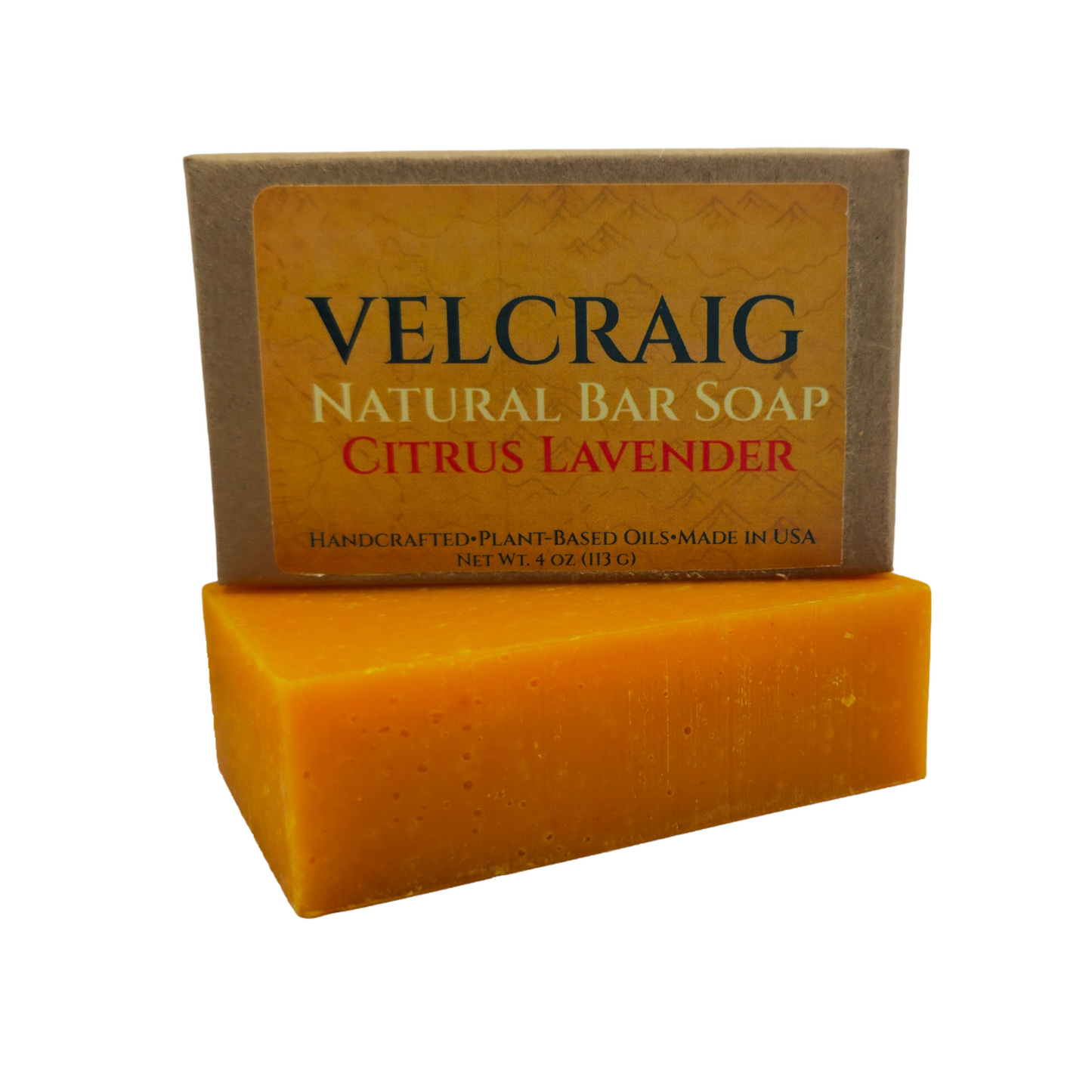 Citrus Lavender Natural Bar Soap, 4 oz