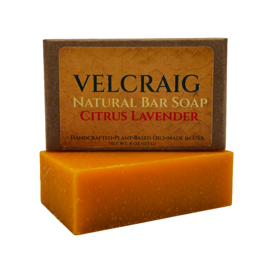 Citrus Lavender Natural Bar Soap, 4 oz