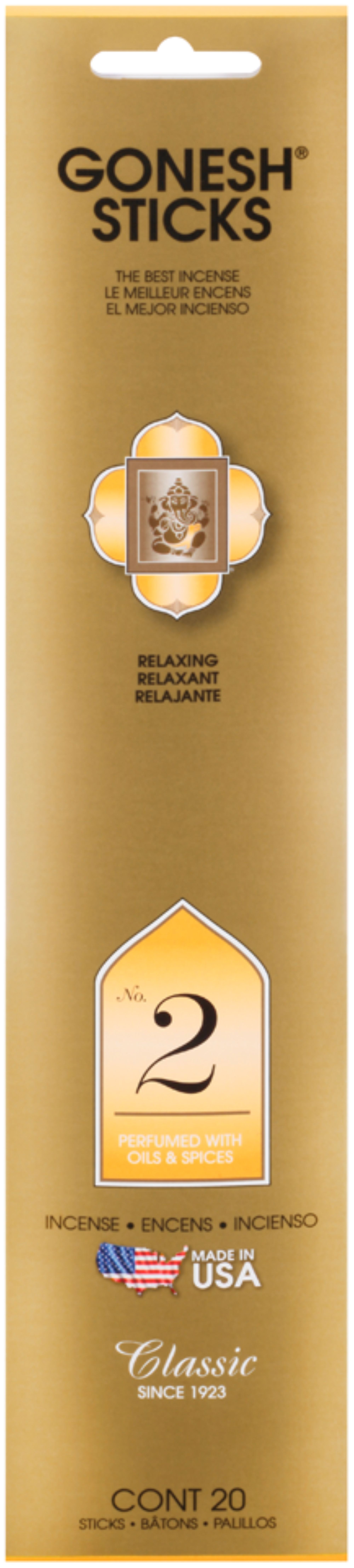 Gonesh Classic Incense Sticks