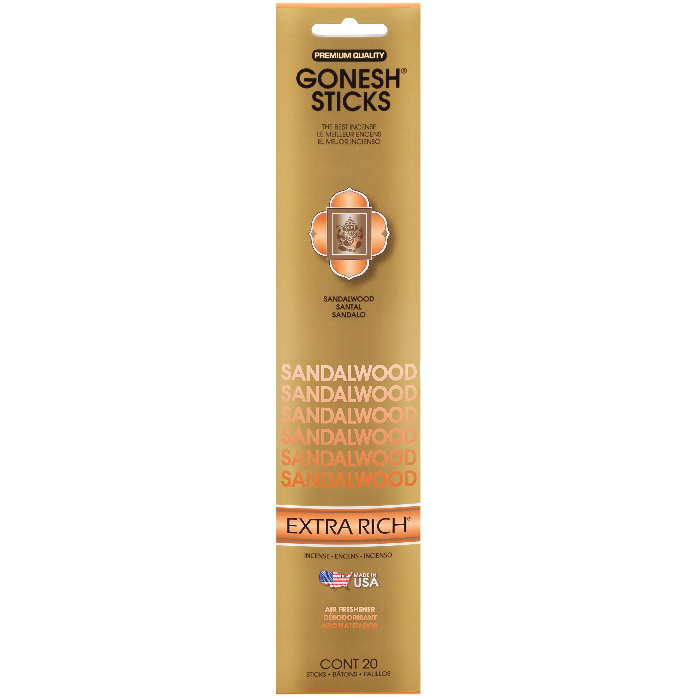 Gonesh Extra Rich Incense Sticks