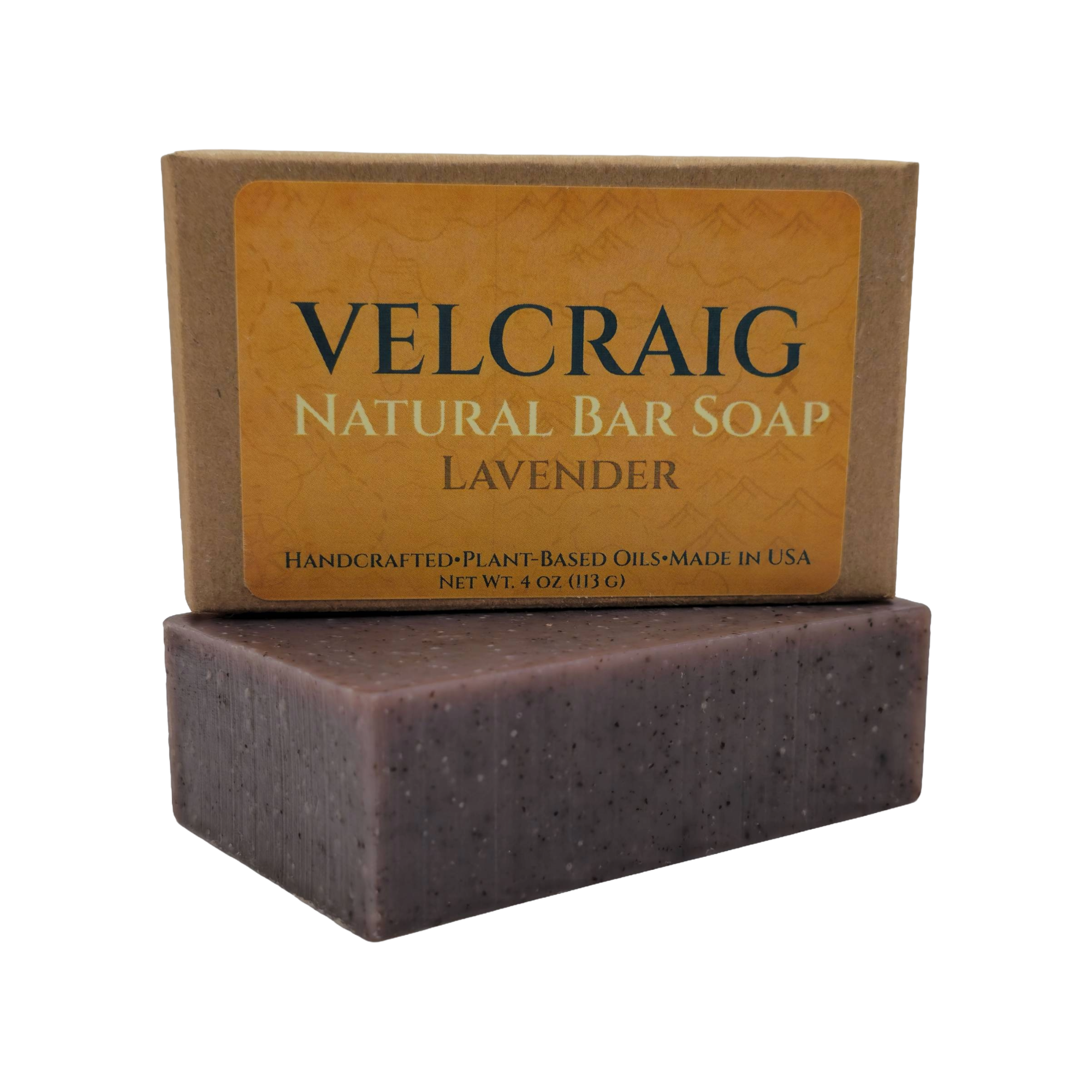 Velcraig Natural Bar Soap, 4 oz