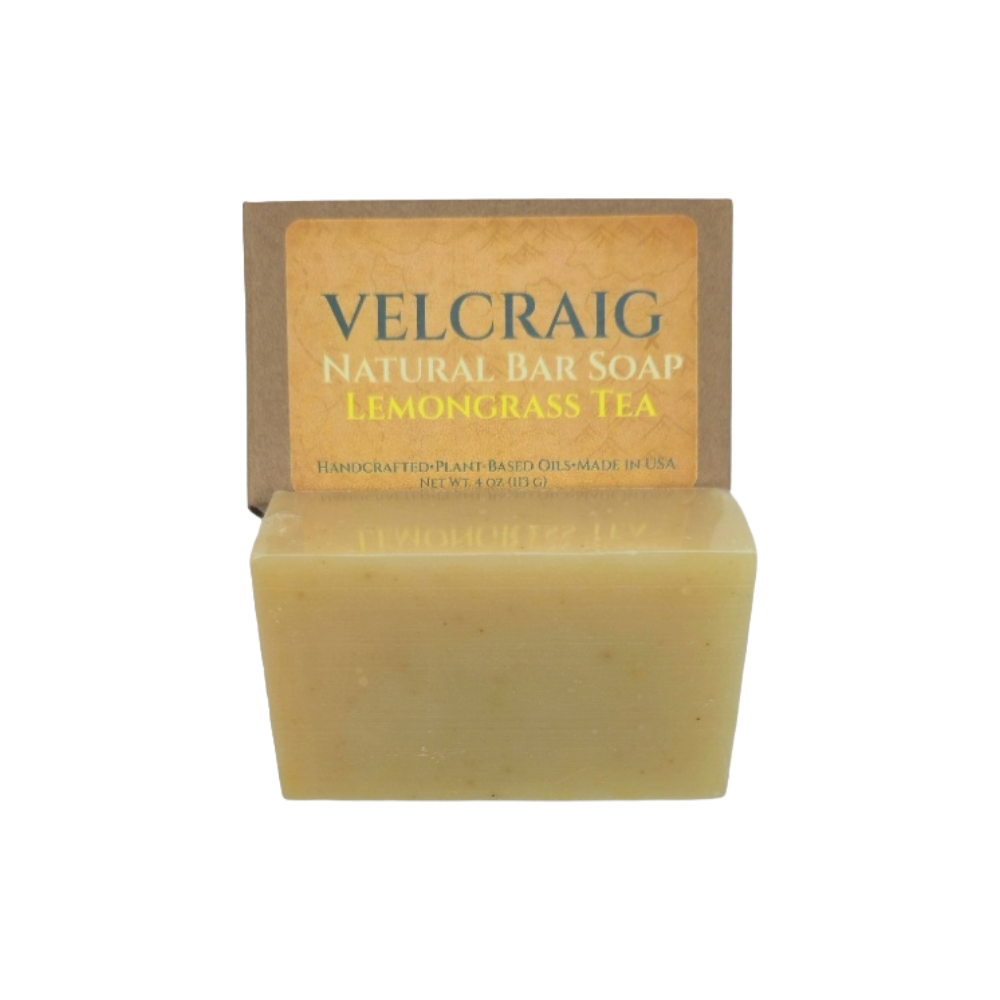 Lemongrass Tea Natural Bar Soap — 4 oz