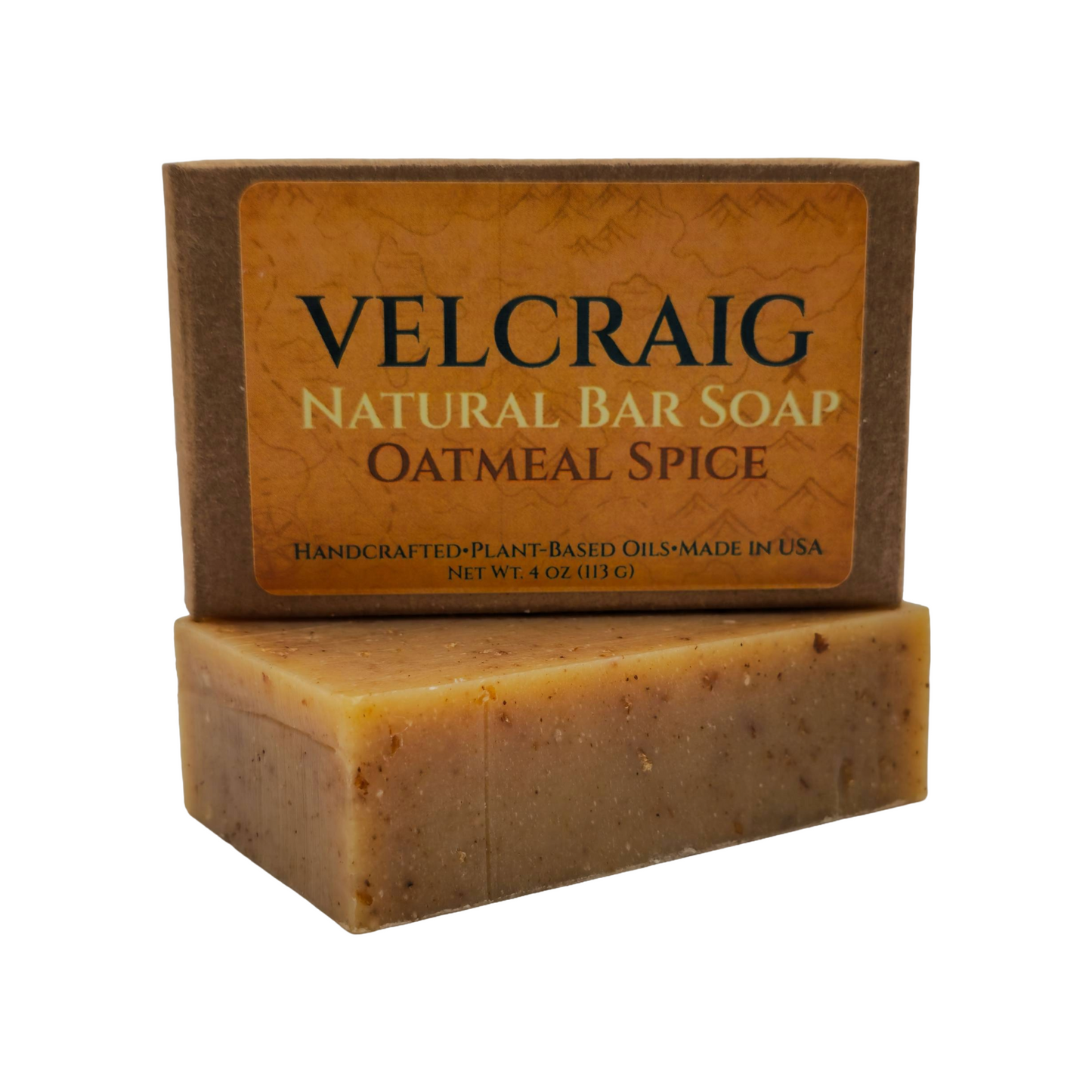Velcraig Natural Bar Soap, 4 oz