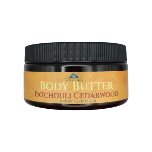 Patchouli Cedarwood Body Butter — 7.5 oz