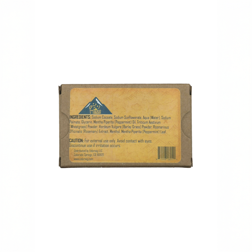 Peppermint Leaf Natural Bar Soap — 4 oz