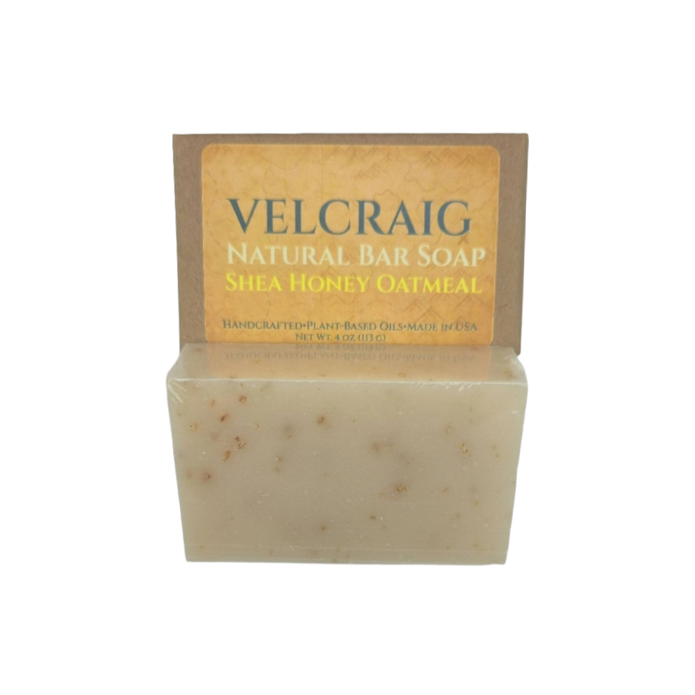 Shea Honey Oatmeal Natural Bar Soap — 4 oz