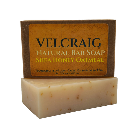 Shea Honey Oatmeal Natural Bar Soap, 4 oz