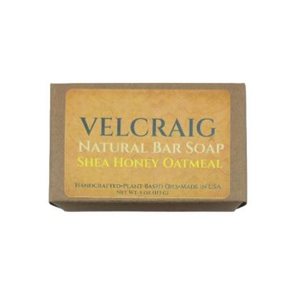 Shea Honey Oatmeal Natural Bar Soap — 4 oz