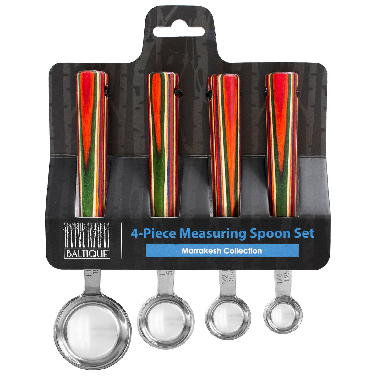 Totally Bamboo - Baltique® Marrakesh Collection 4-Pc. Measuring Spoon Set
