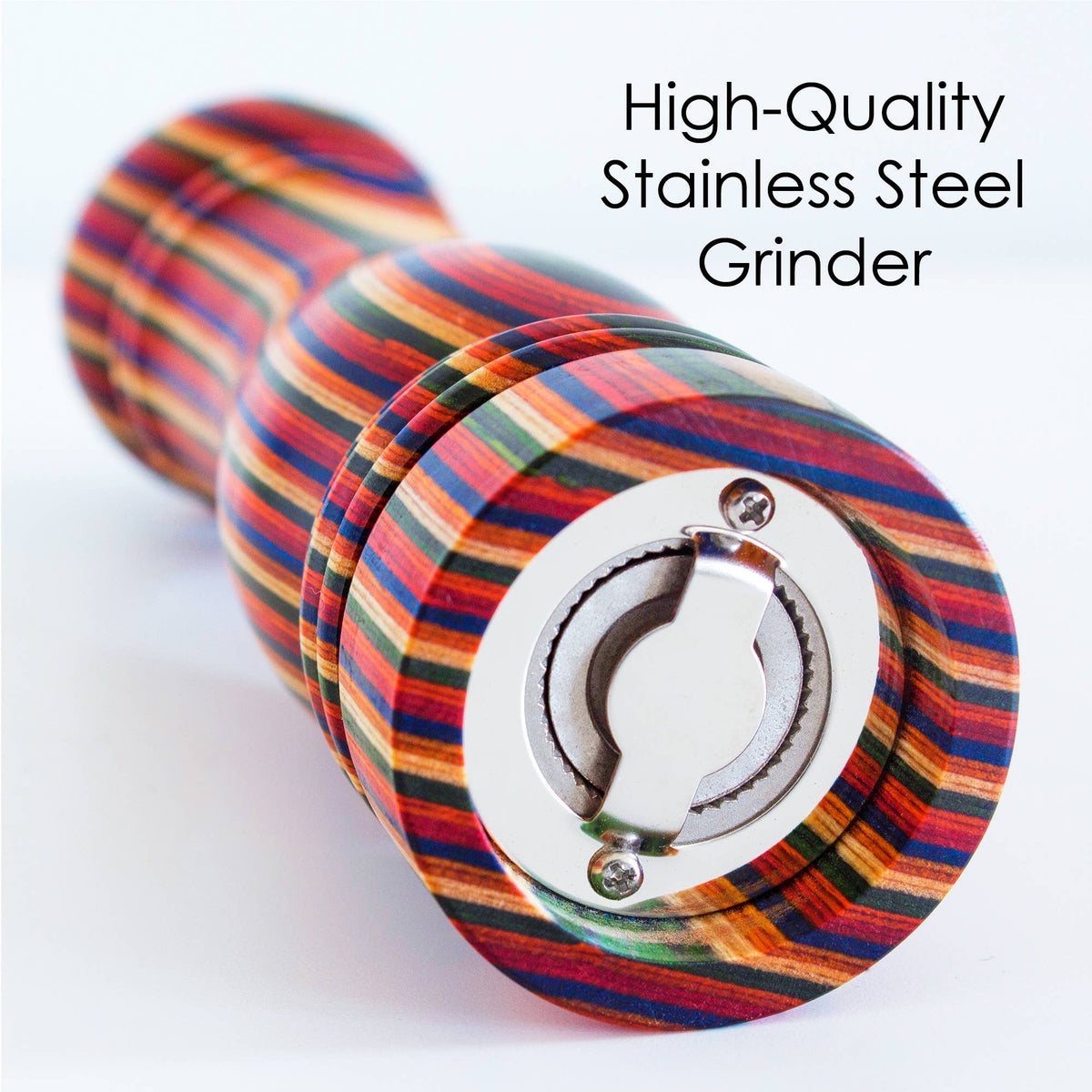 Totally Bamboo - Baltique Marrakesh Pepper Grinder with Adjustable Mill