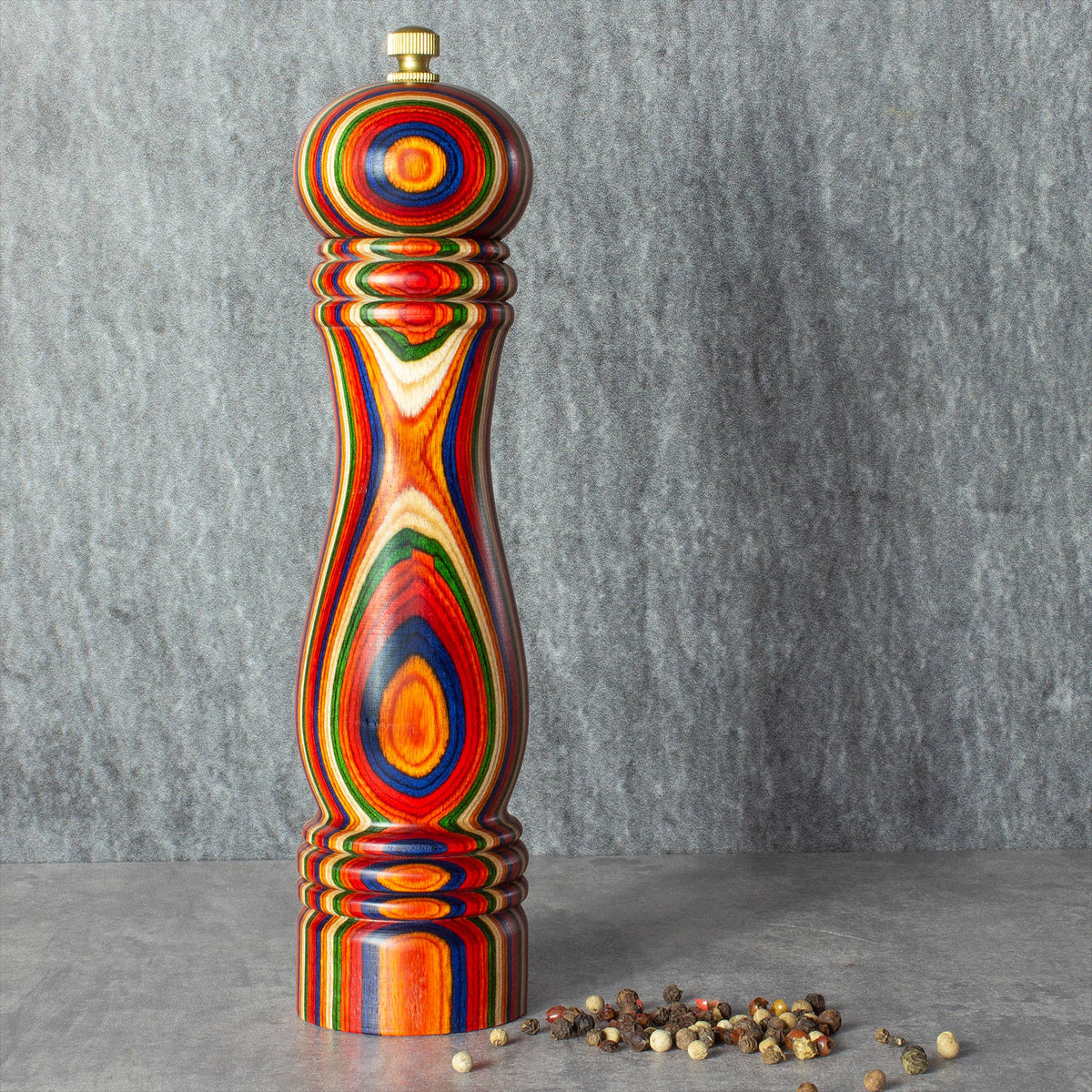 Totally Bamboo - Baltique Marrakesh Pepper Grinder with Adjustable Mill